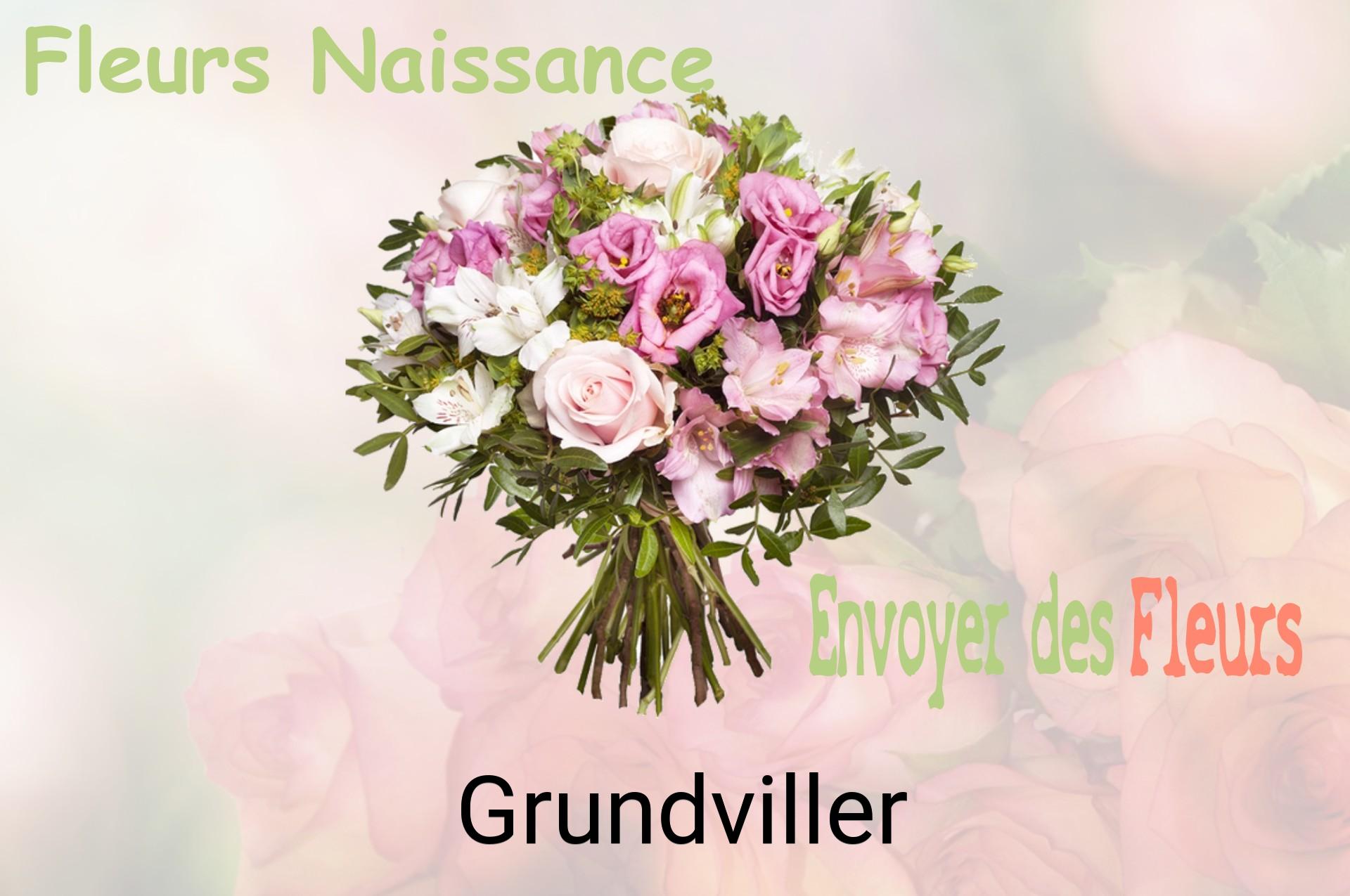 Bouquet de fleurs de naissance livré à Grundviller